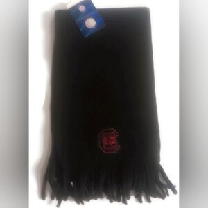 SOUTH CAROLINA GAMECOCKS, Black NCAA 56" Scarf.